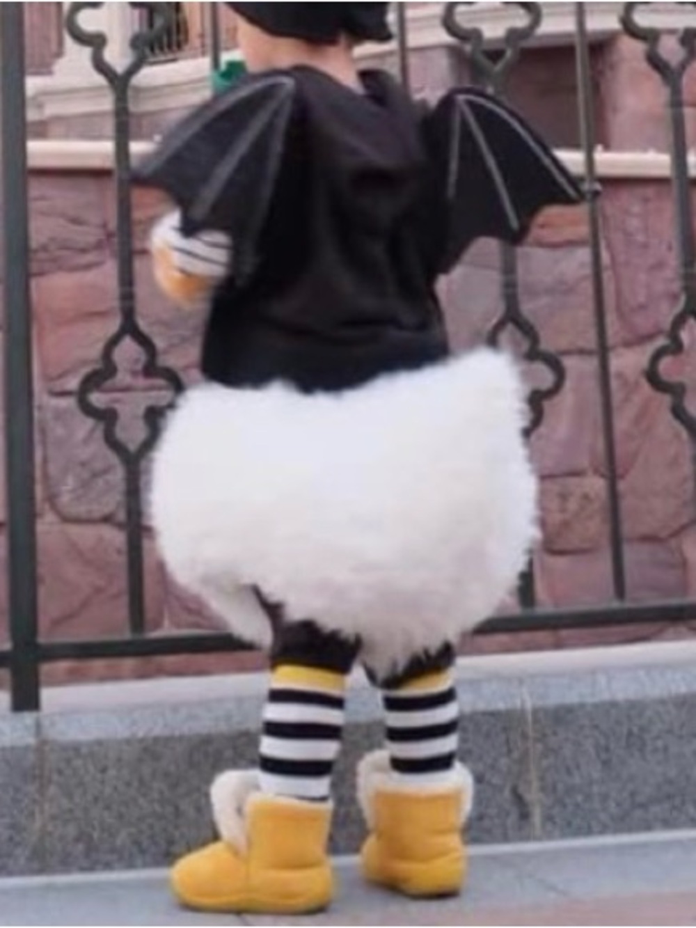 Halloween duck plush costume OS